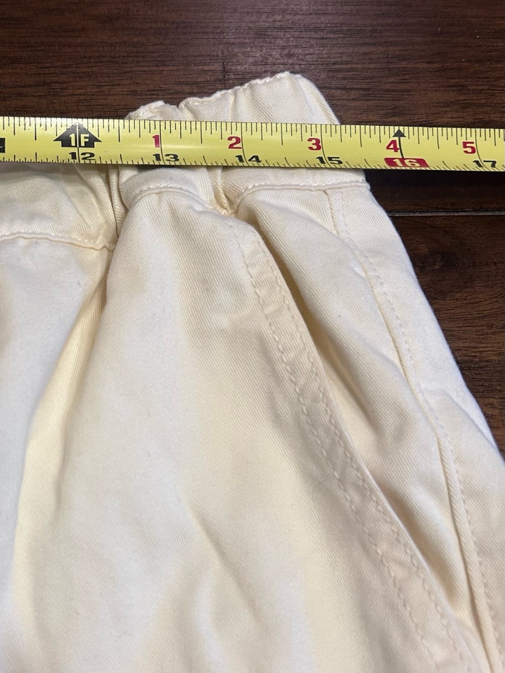 Madewell Cargo Joggers Size Medium Cream Cotton High Rise Pull-On MSRP 118.00 - Picture 10 of 14